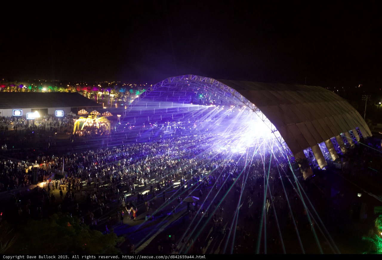 Lights, Fireworks, and Music at Coachella 2015
