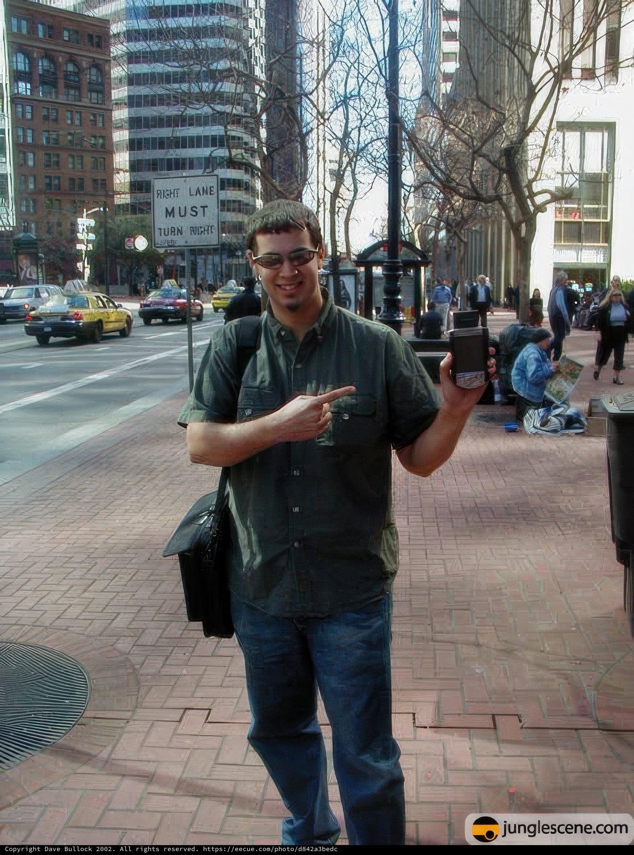 Urban Man On The Go
