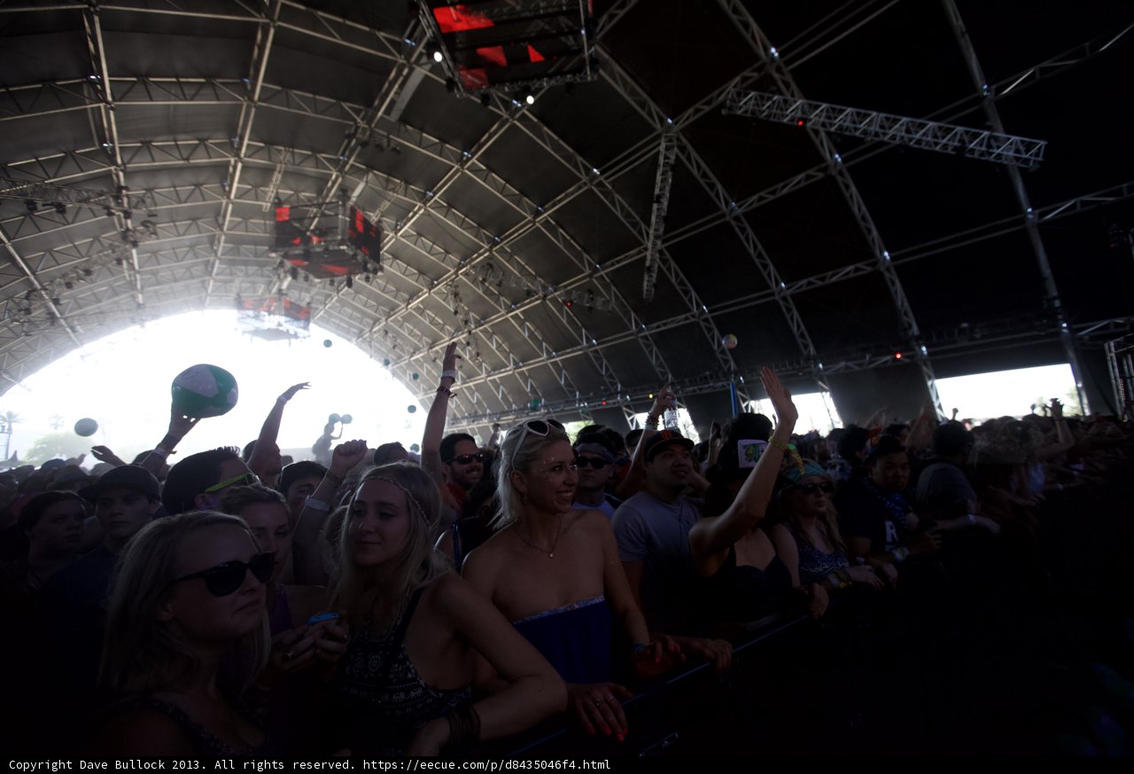 Coachella Crowd Goes Wild