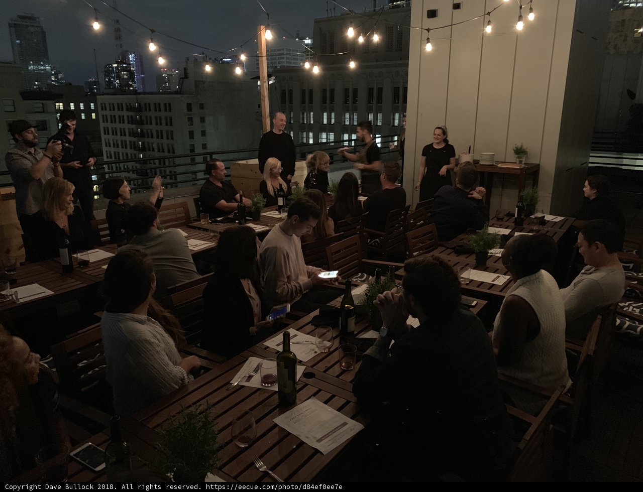 Rooftop Restaurant with a View