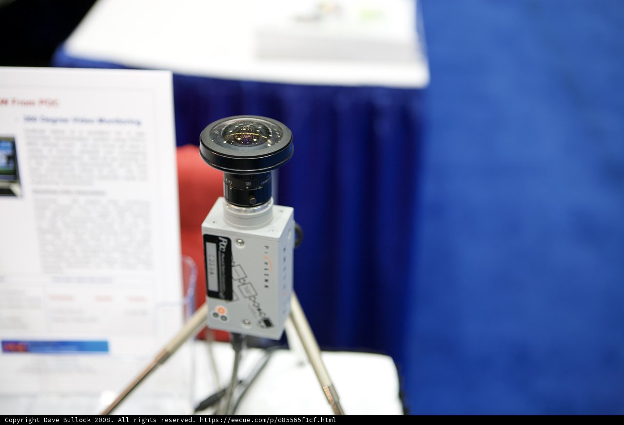 Security Camera Set Up at 2008 Homeland Security Con
