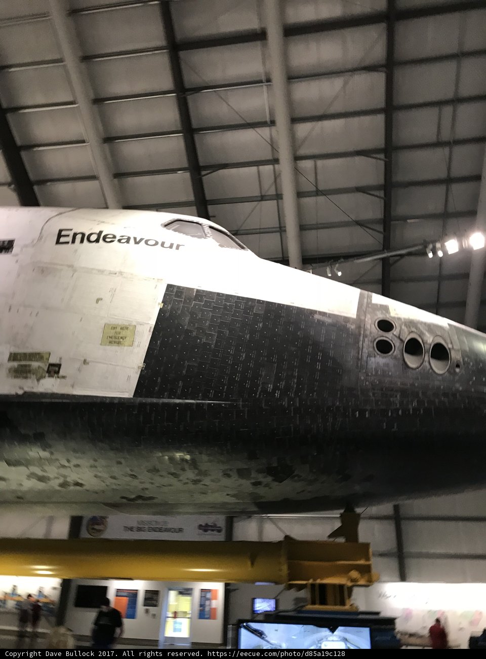Space Shuttle Exhibit at the National Air and Space Museum