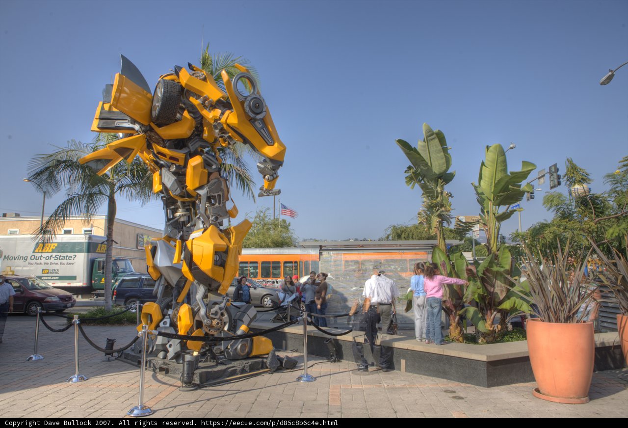 The Mighty Robot Statue