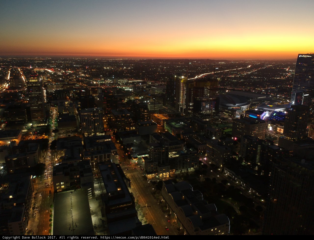 Glowing Metropolis