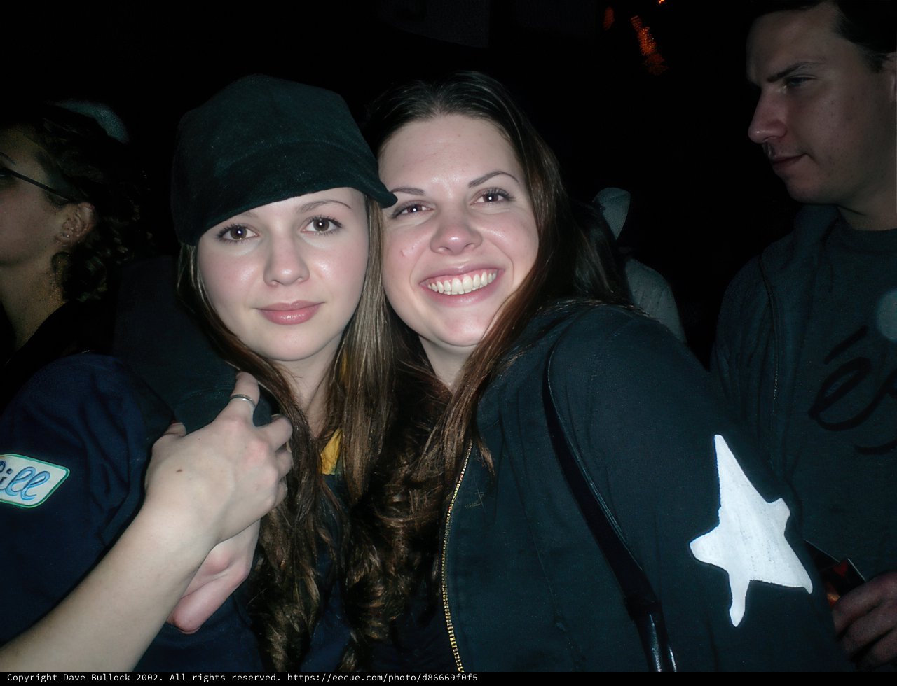 Two Women Strike a Pose