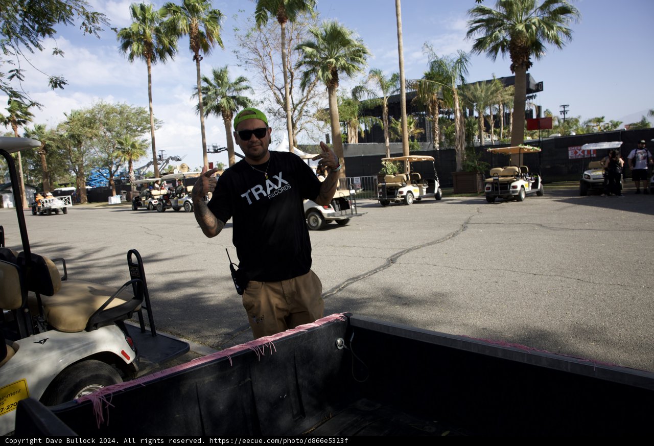 Vibes on Wheels: Coachella 2024 Backstage Hustle