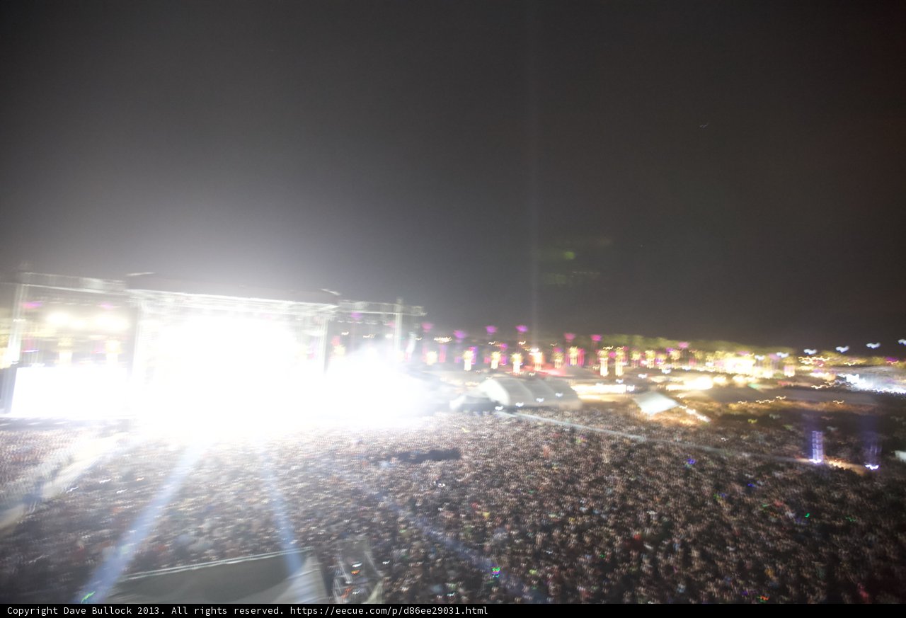Electric Night: A Crowd of Thrilled Music Lovers