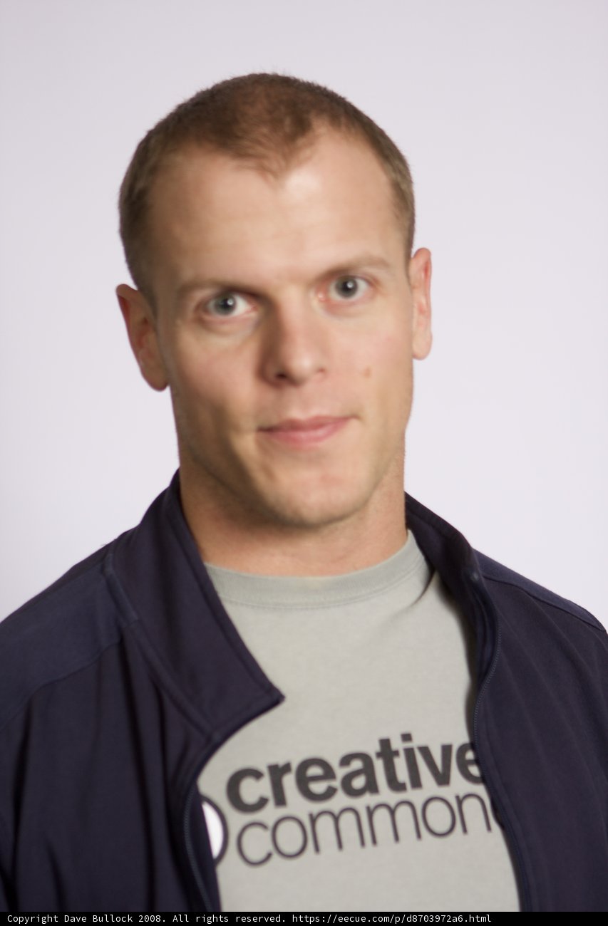 Timothy Ferriss in Blue Jacket