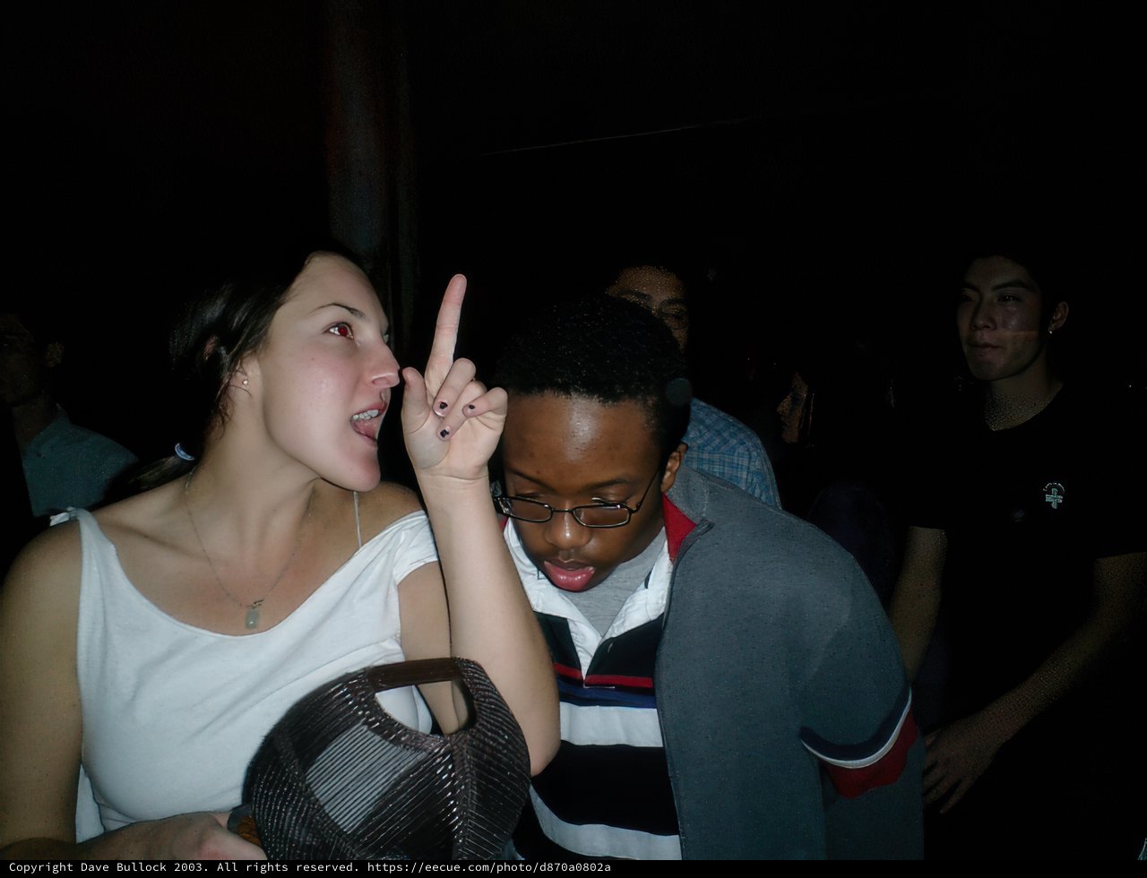 Hand Gestures at the Night Club