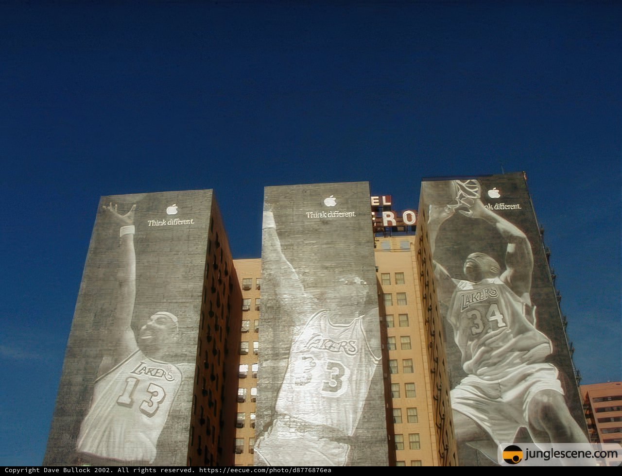 NBA Billboard in the Heart of the City