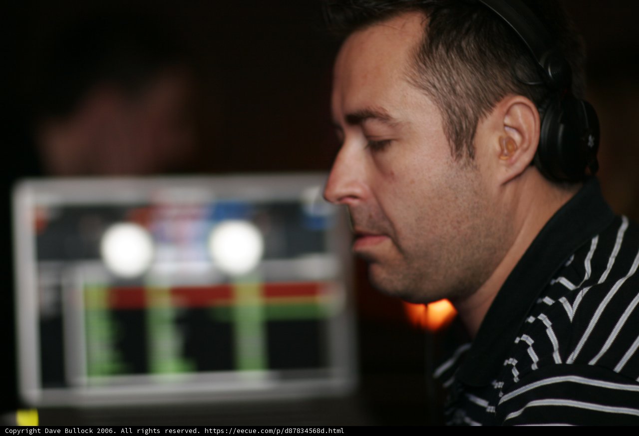 Jorge Campillo in his musical zone
