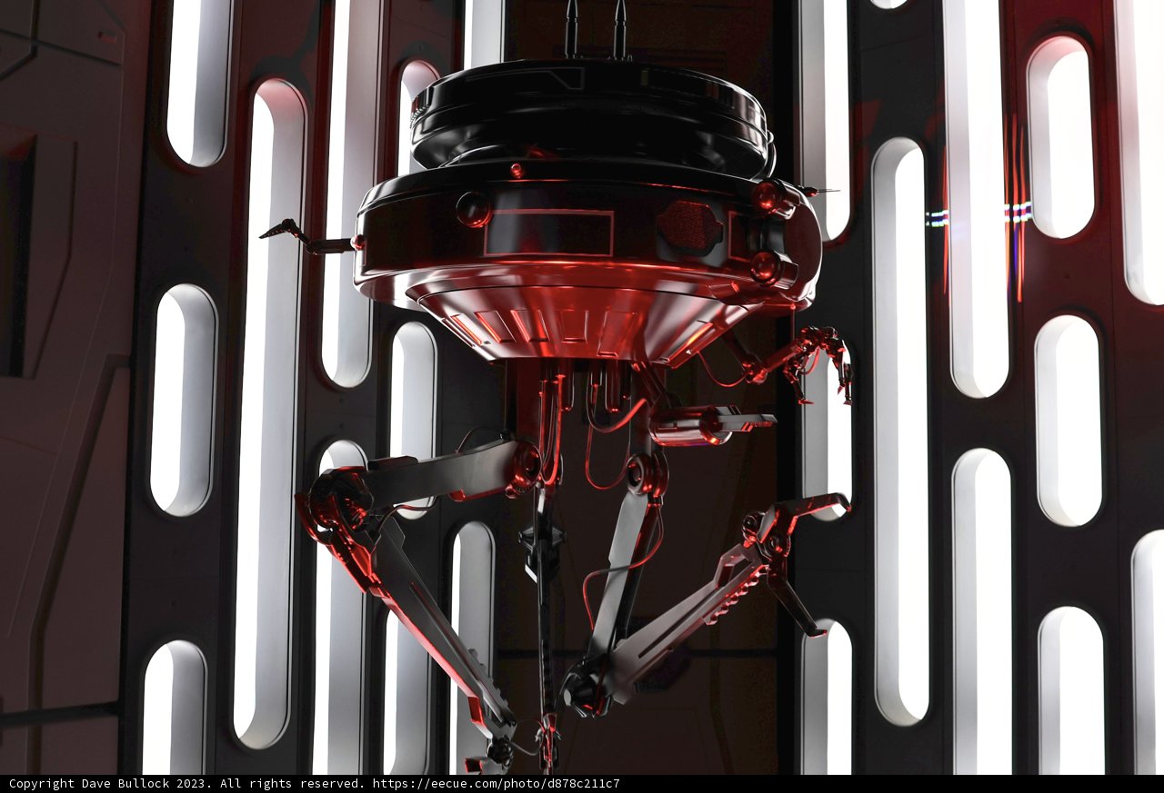 Suspended Droid