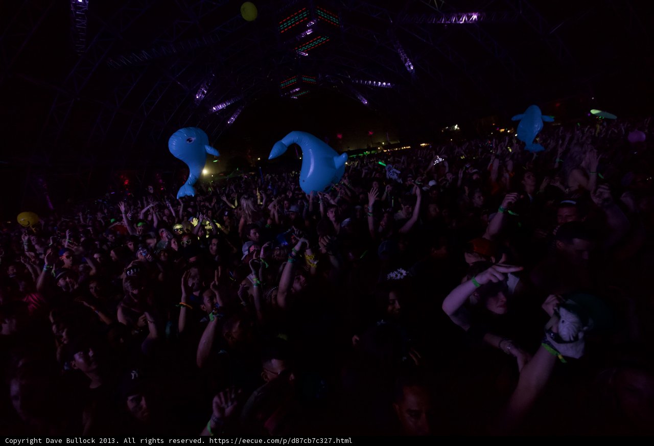 Balloon-filled Nightclub Concert