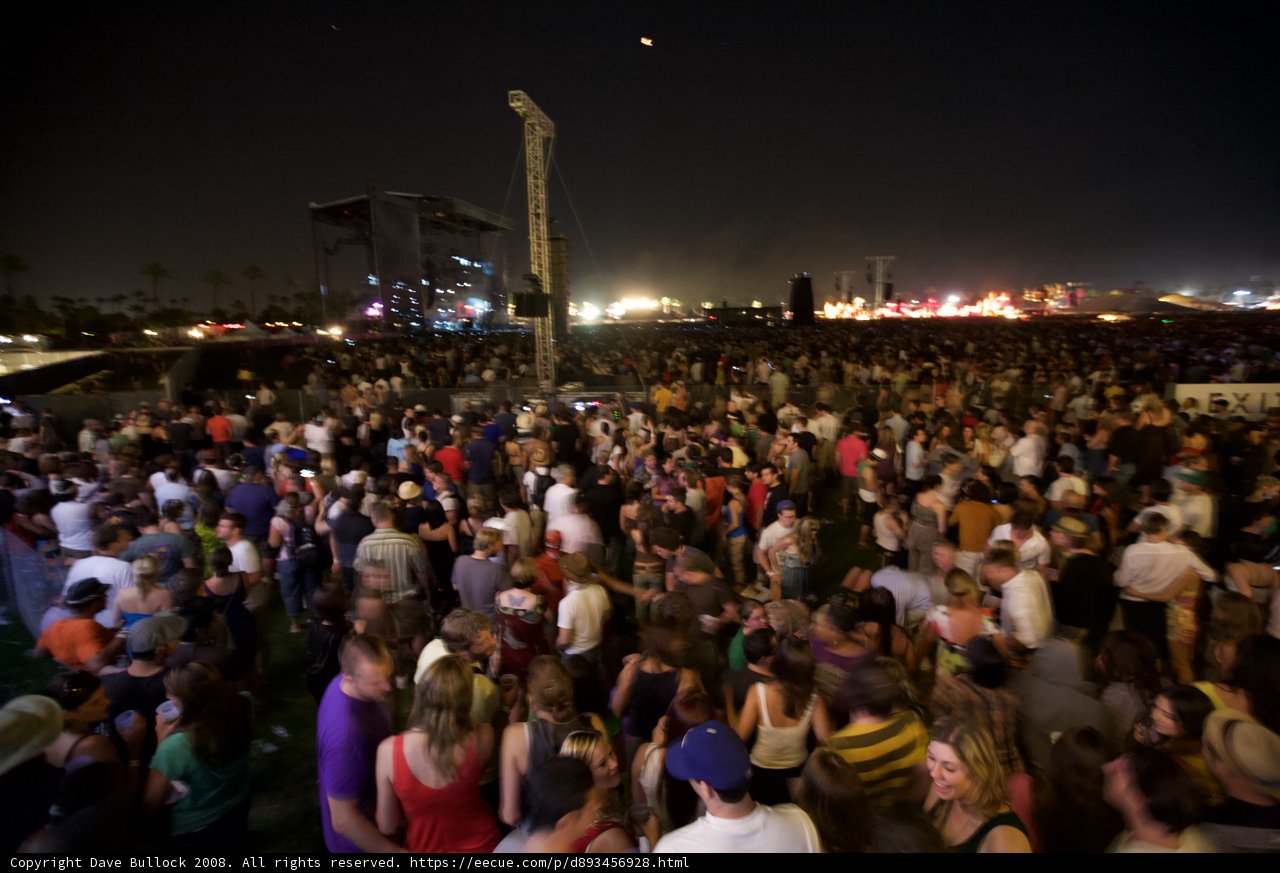 Coachella Concert Crowd