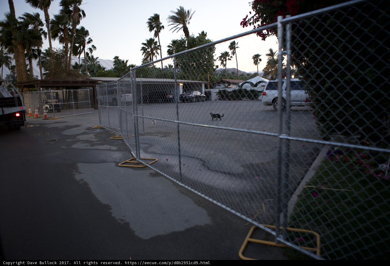 Behind the Fence