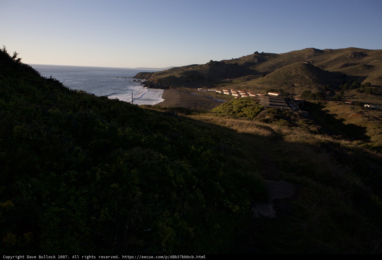 Serene Coastal Landscape