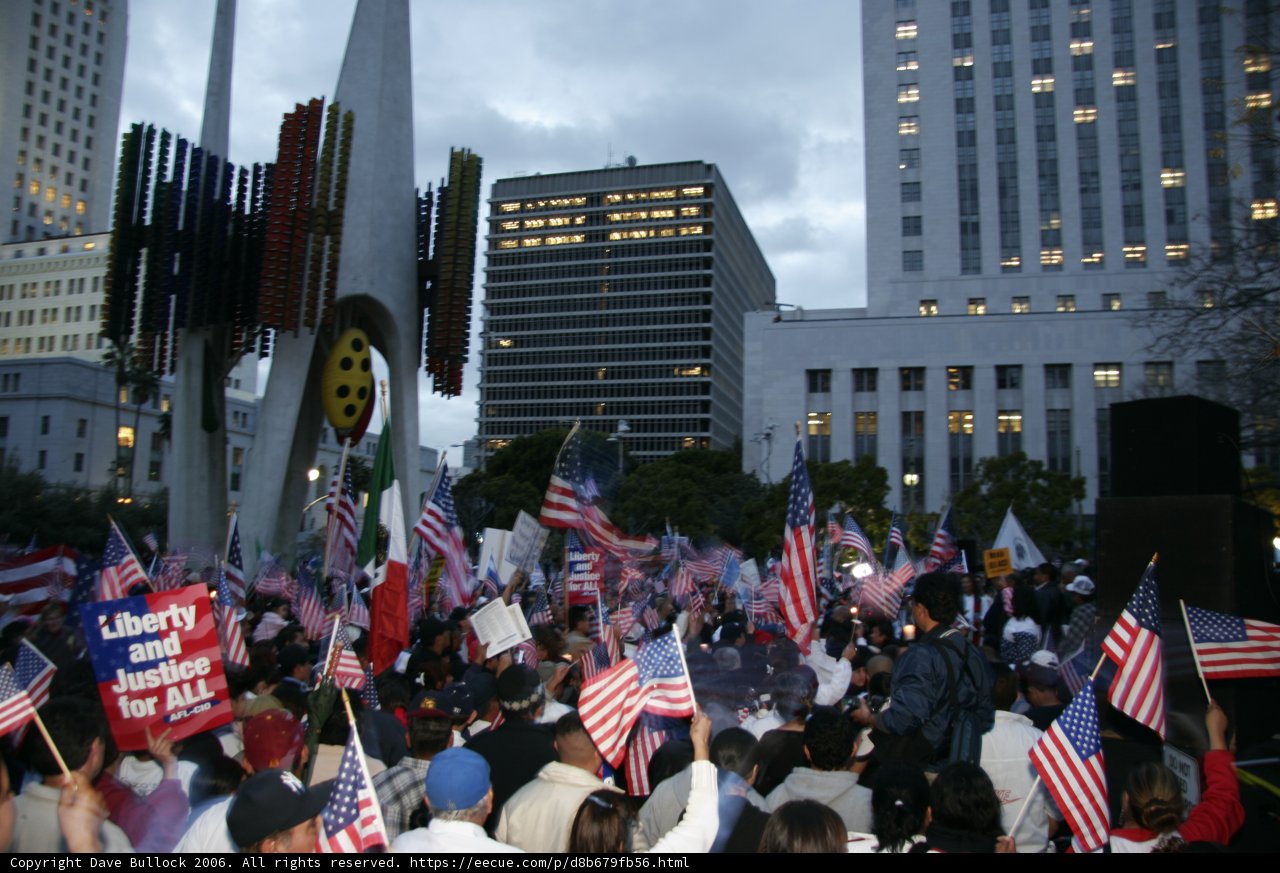 Patriotic Protest in Metropolis