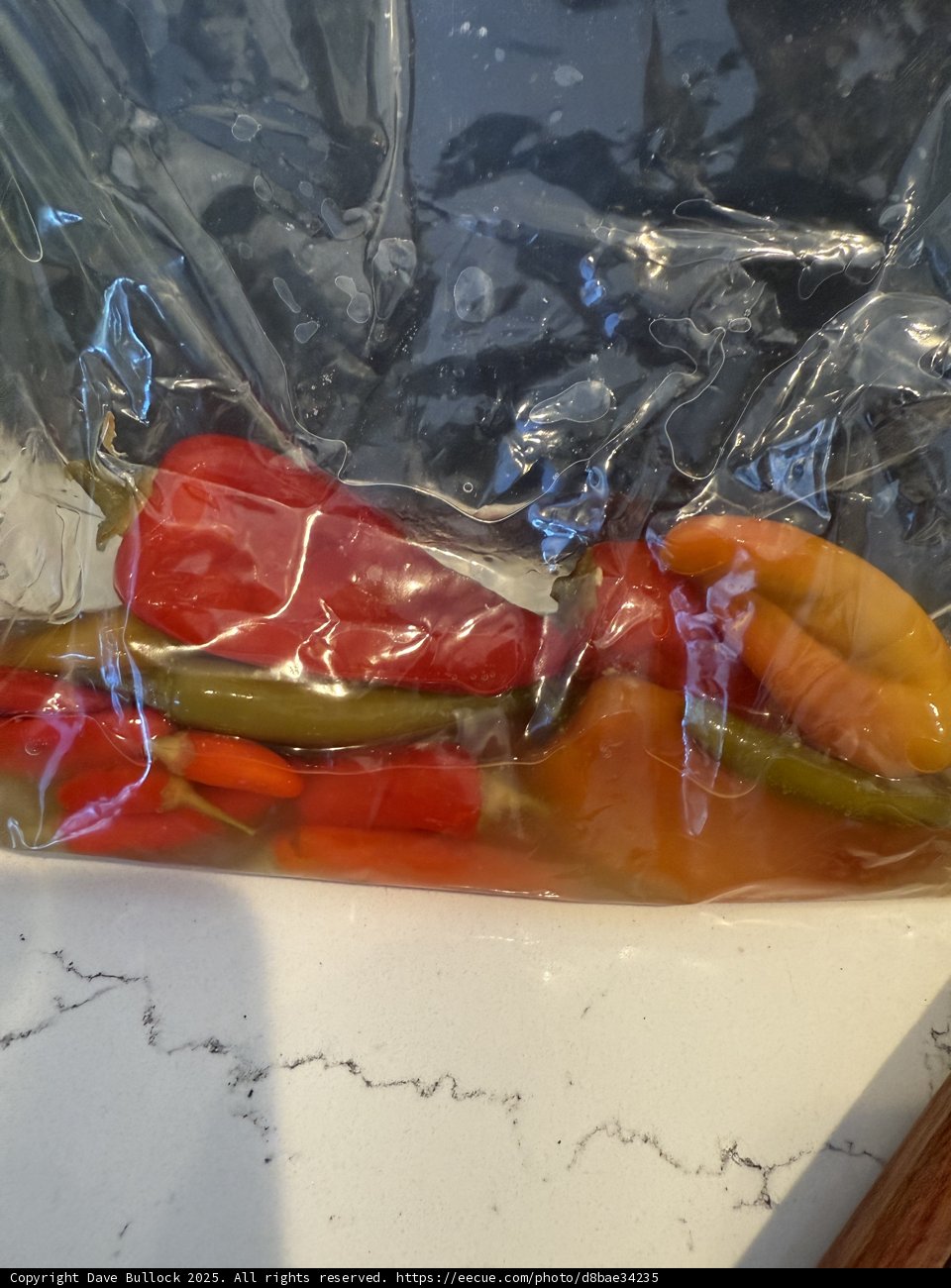Vibrant Produce in Plastic