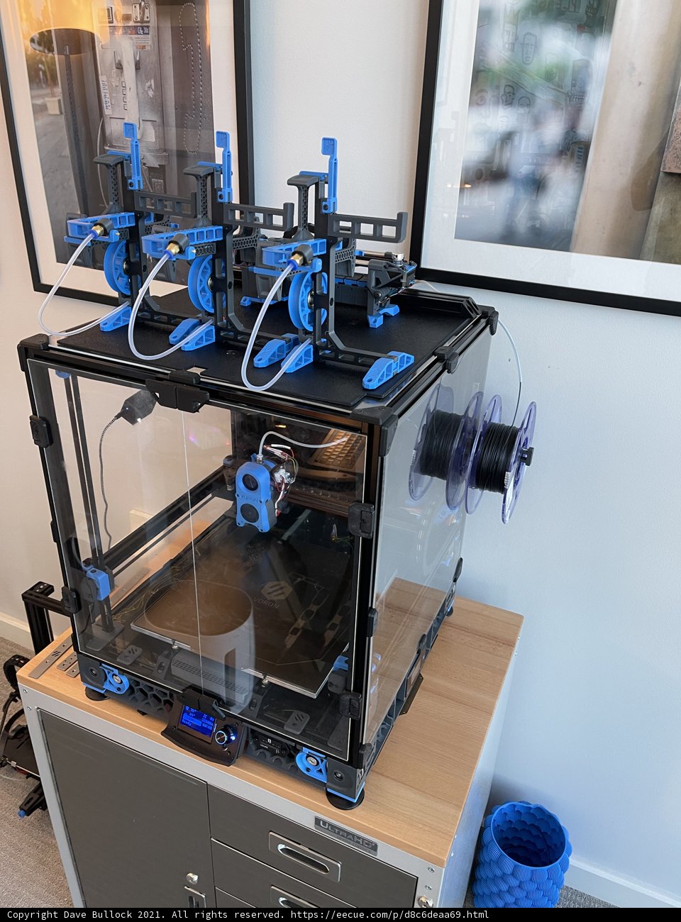 3D Printer in a San Francisco Workshop