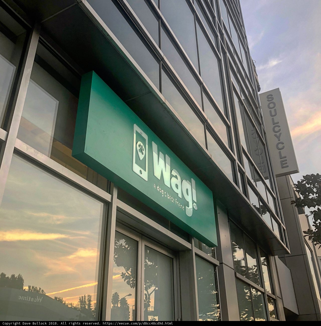 Wag Office Building at Sunset