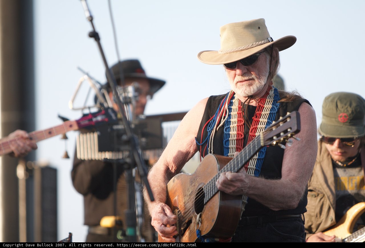 Willie Nelson Rocks Coachella in a Cowboy Hat