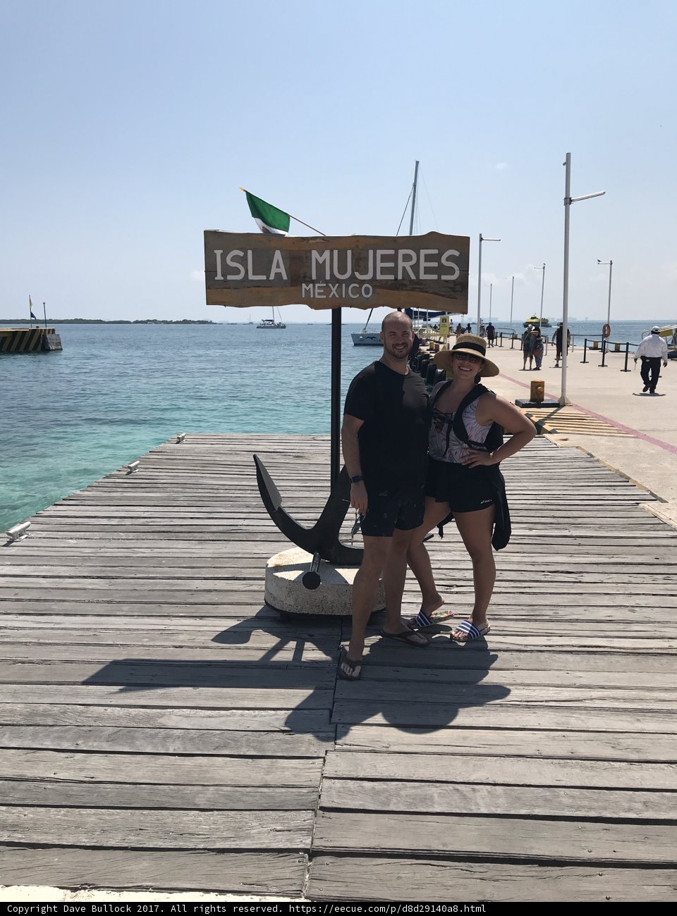 Exploring Isla Mujer's Waterfront