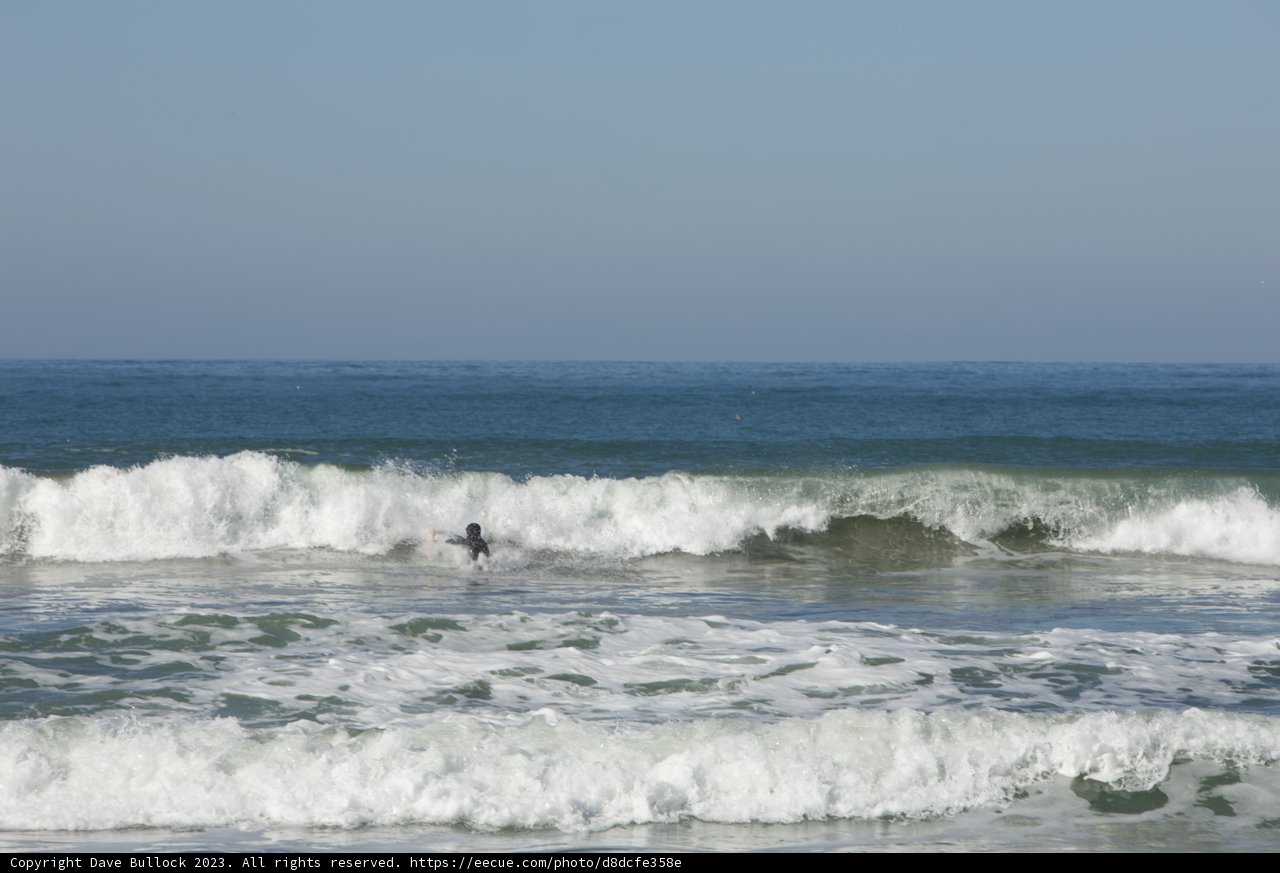 Catching Waves Under Pacific Skies