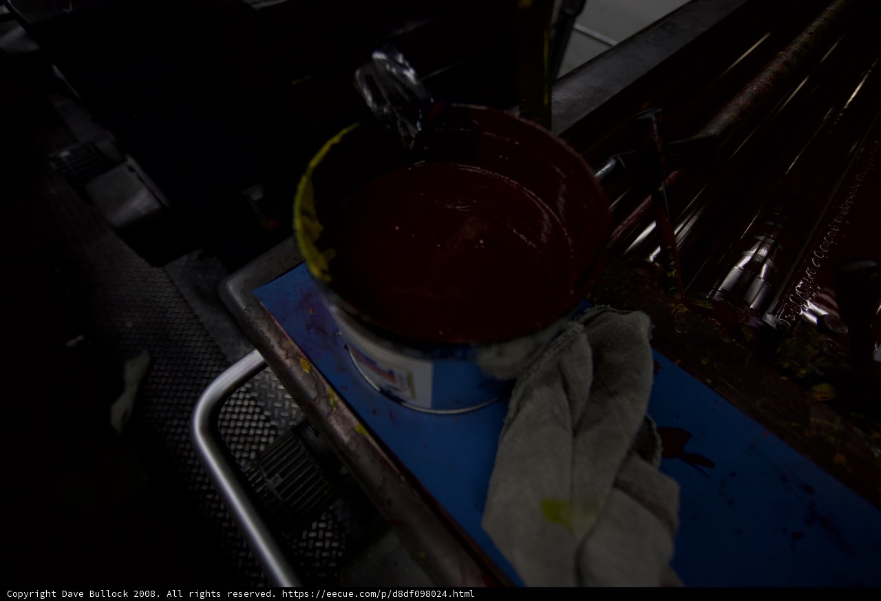 Red Paint Bucket