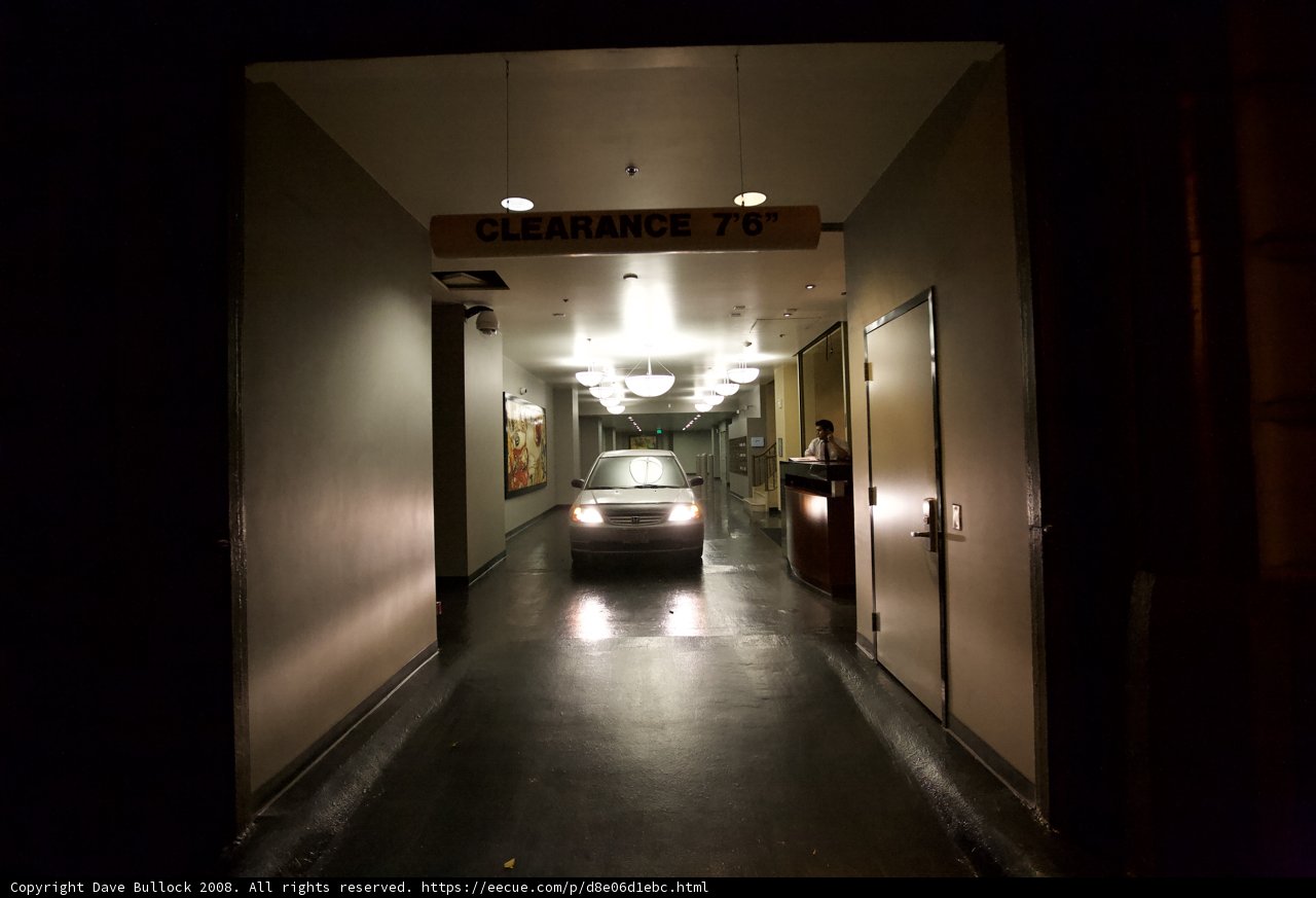 Dark Corridor Parking