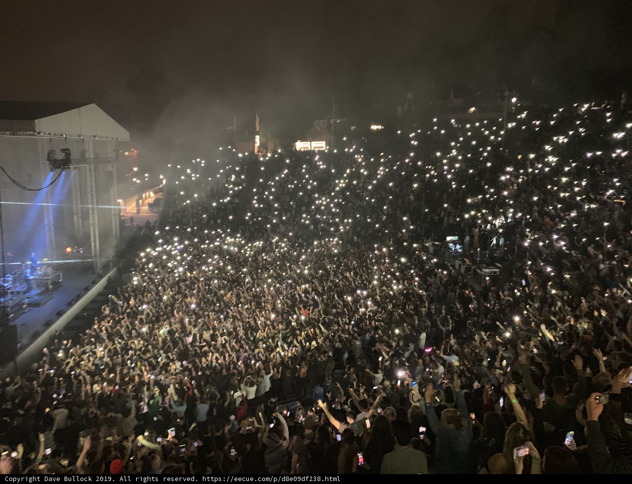 Electric Night: Crowd at The Greek Theatre Concert