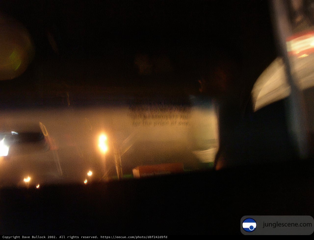 Blurry Night Drive
