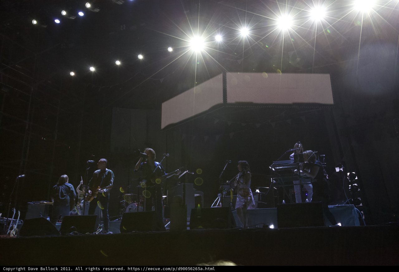 Vibrant Stage Performance at Coachella 2011