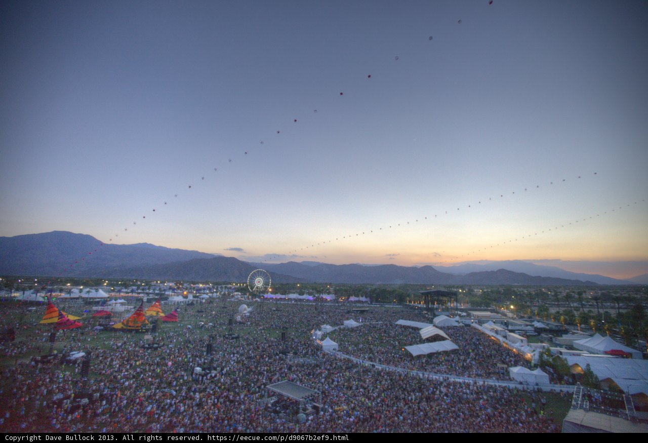 Sunset Concert Scene