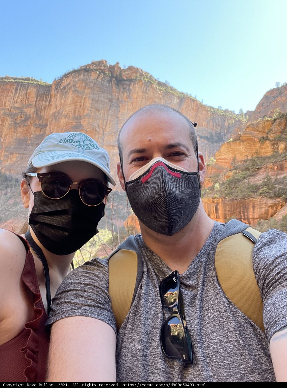 Canyon Selfie with Sunglasses
