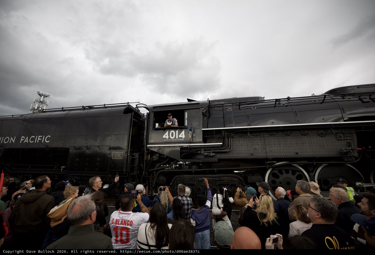 Union Pacific Big Boy 4014 Steam Locomotive Display