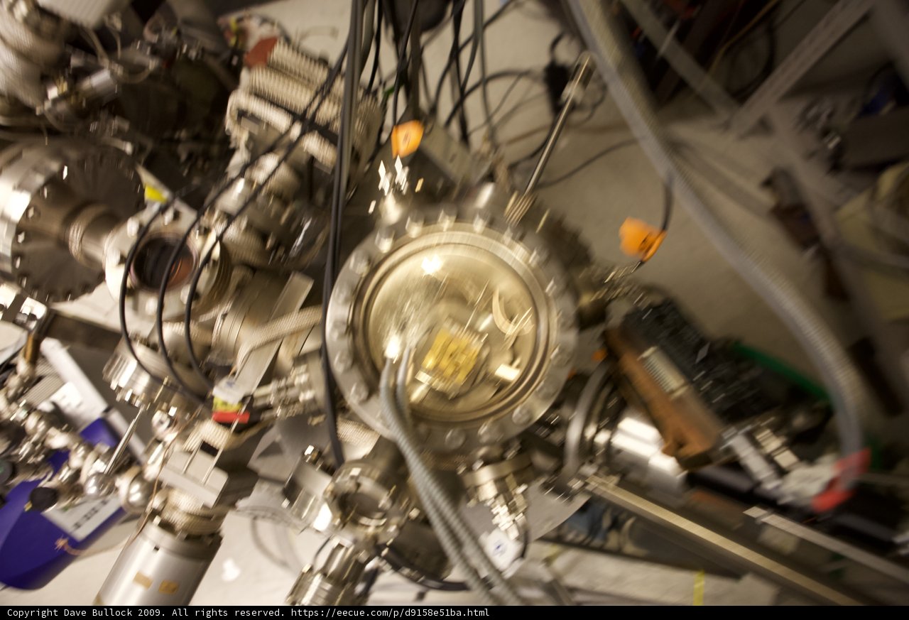 Close-up of a Wired Machine