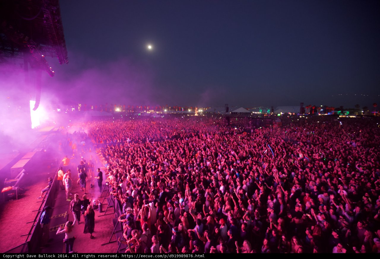 Night Sky Rock Concert