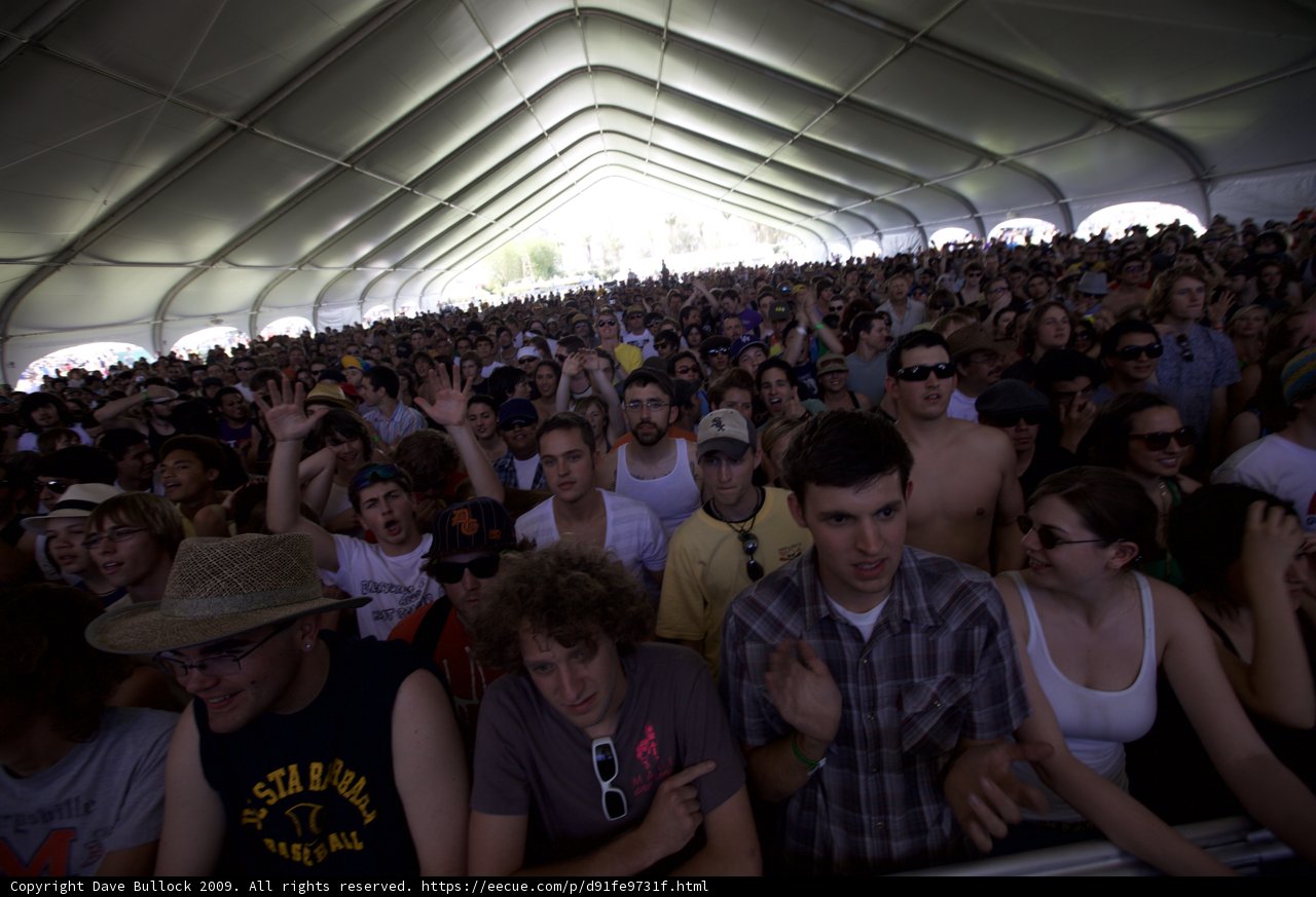 Coachella Crowd Gets Hands Up in Celebration