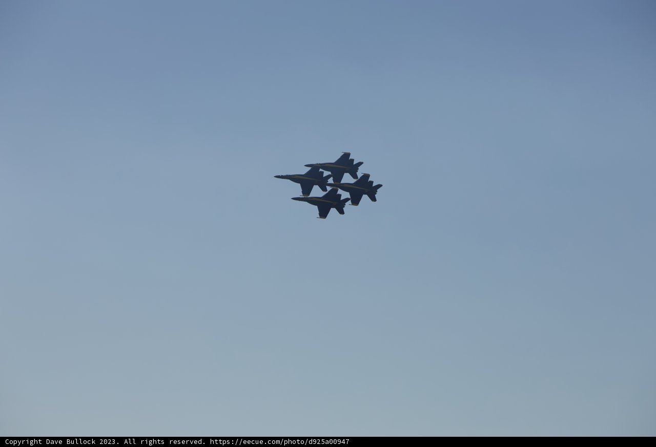 Spectacular Air Dance during Fleet Week 2023
