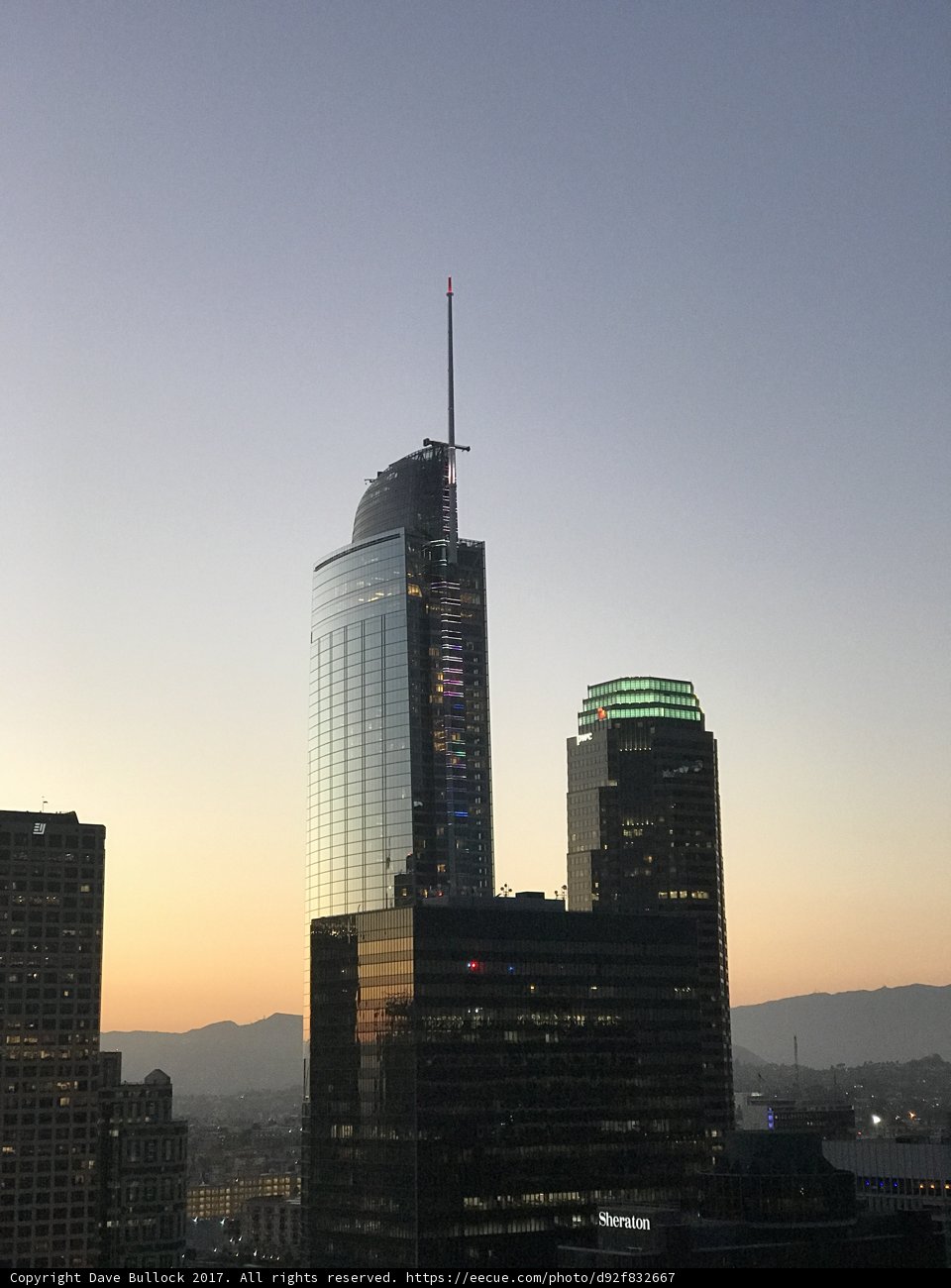 Los Angeles Cityscape at Sunset
