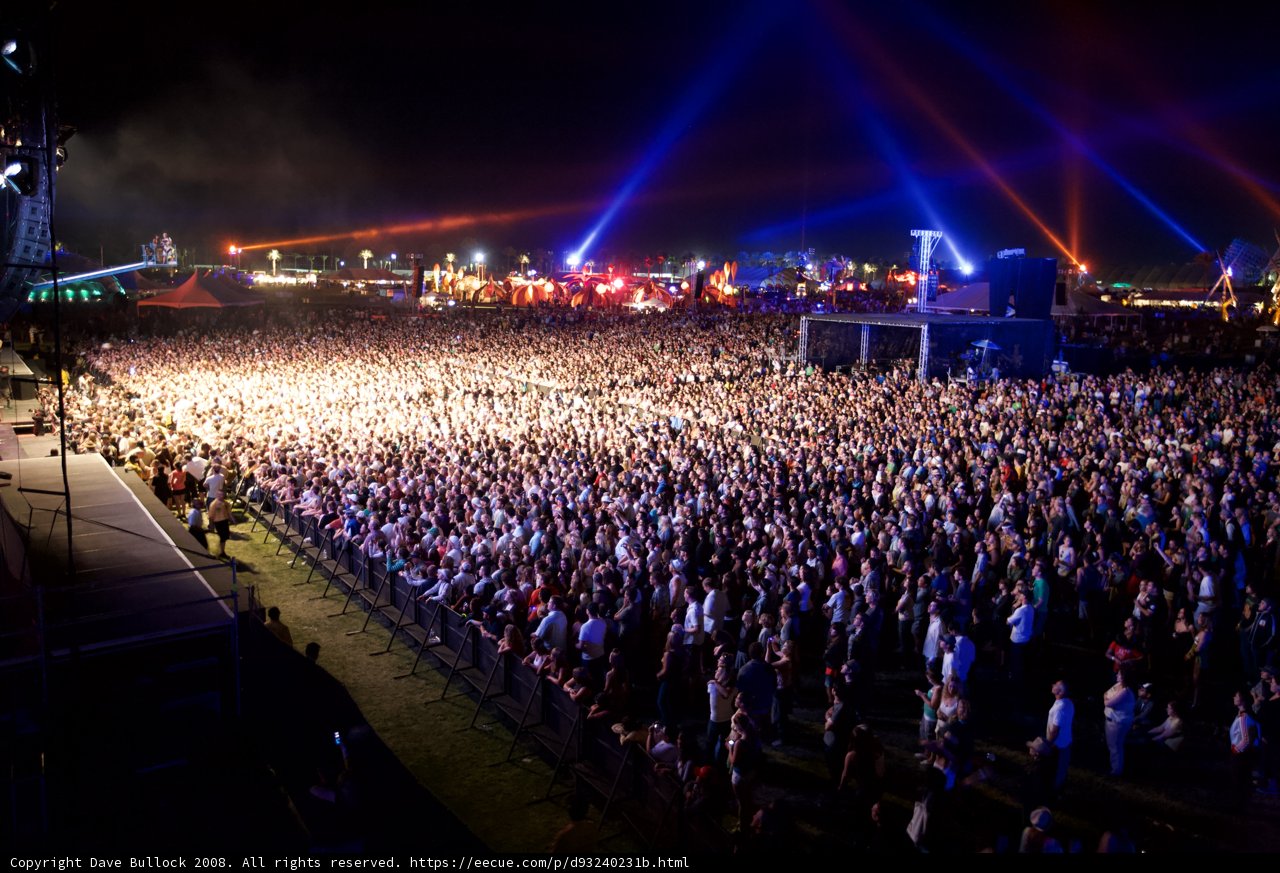 The Thrilling Night of Coachella Music Festival