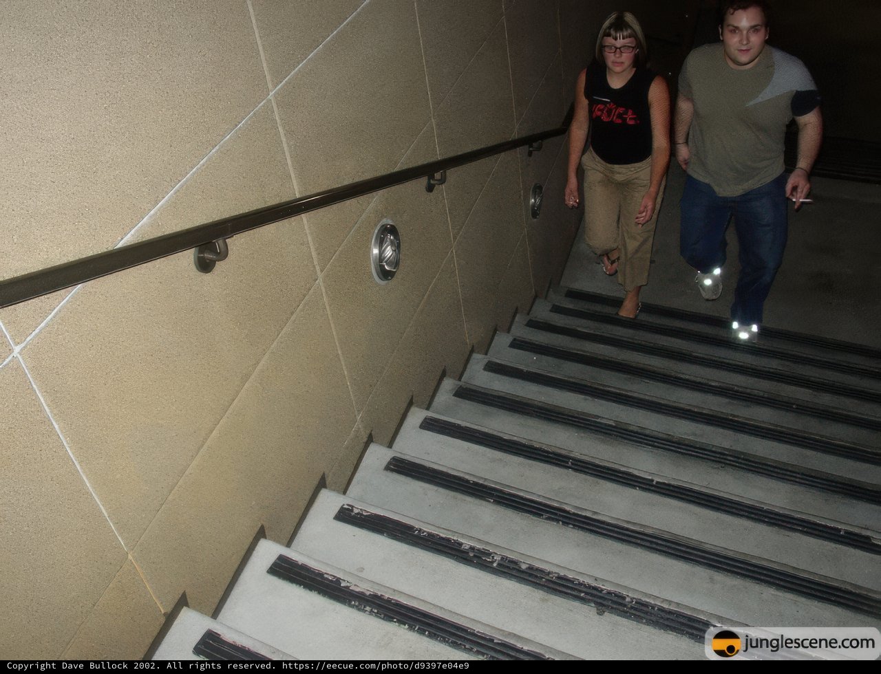 Walking Down the Stairs