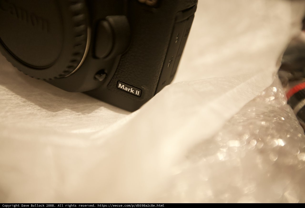 Unboxing the Canon 5D MK II