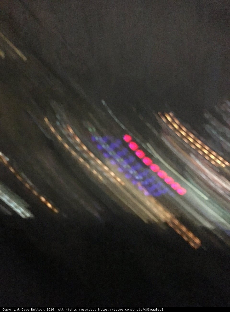 Nightscape of a Lively City