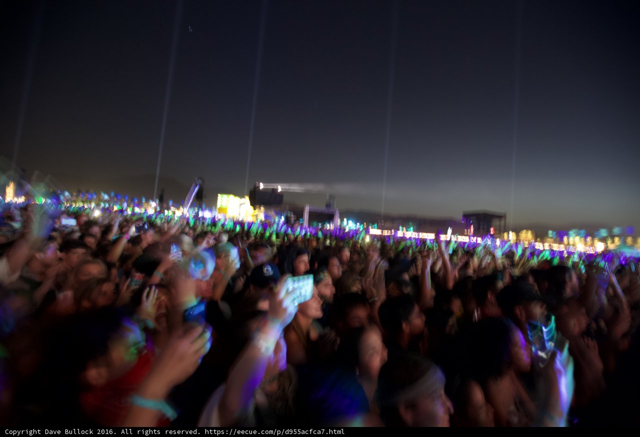 Electric Night: The Wild Crowd At Coachella