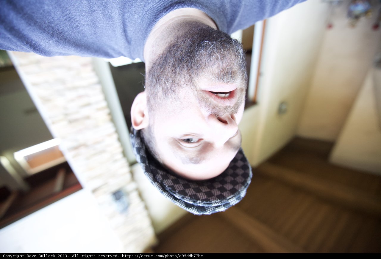 Man Contemplating the Staircase