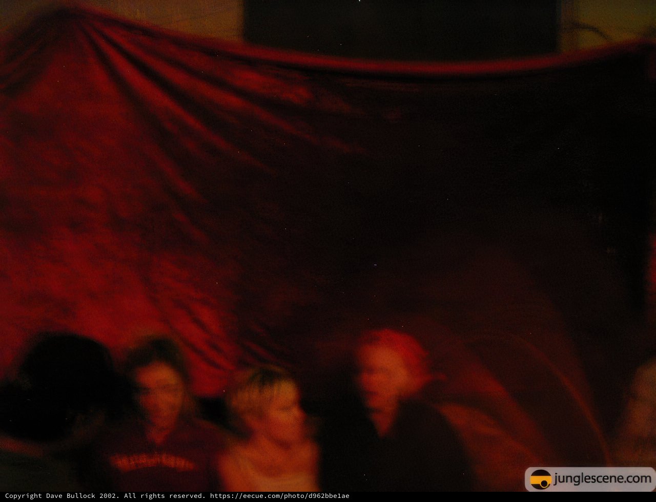 Gathering Under the Red Cloth