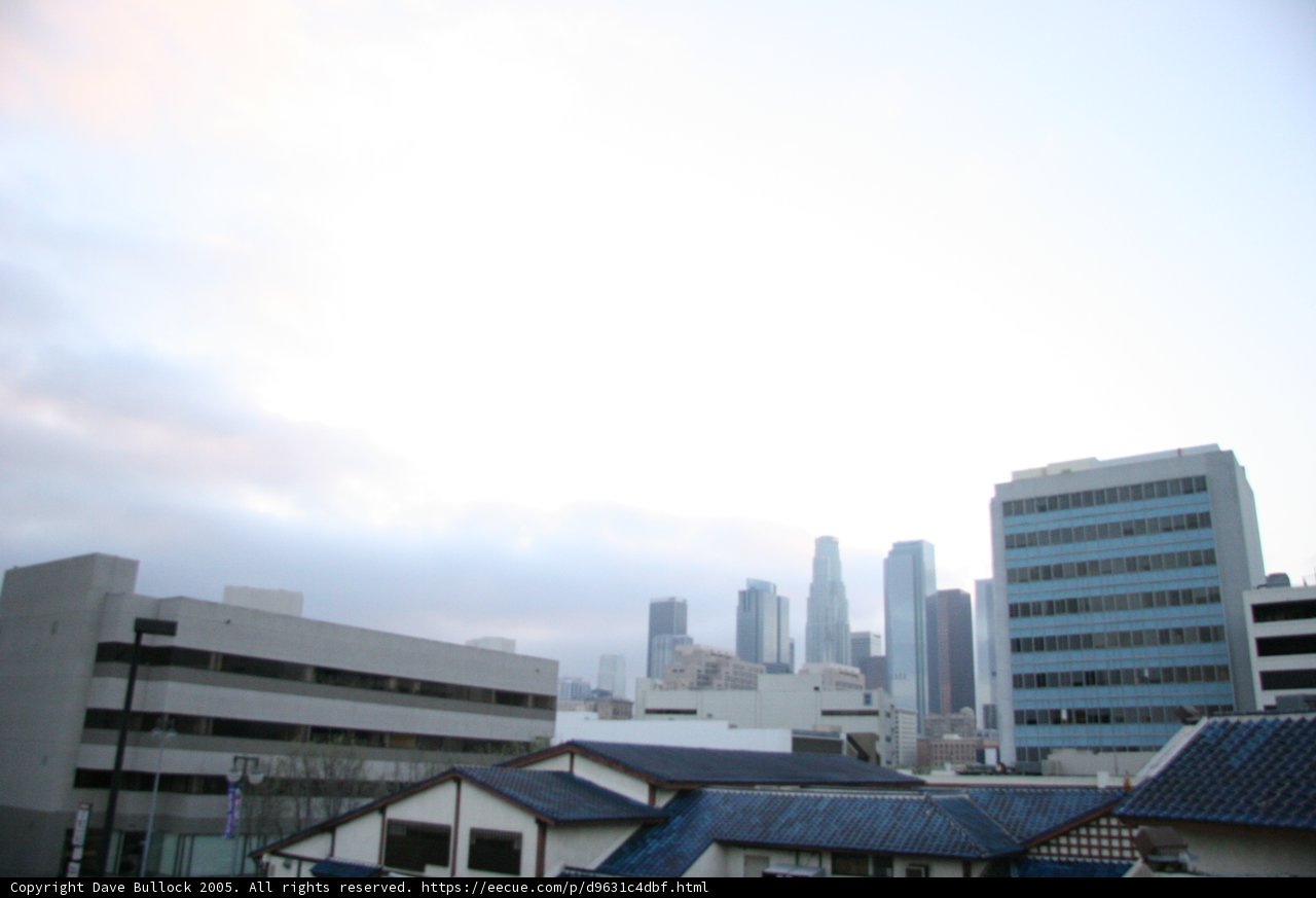 Panoramic View of Metropolis from Rooftop