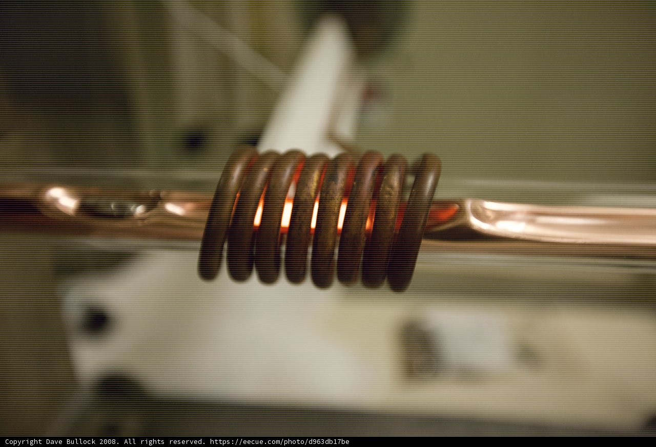 Heating Copper Wire in Furnace