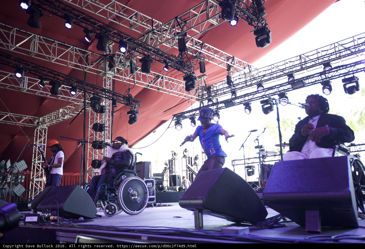 Group Performance at Coachella Music Festival